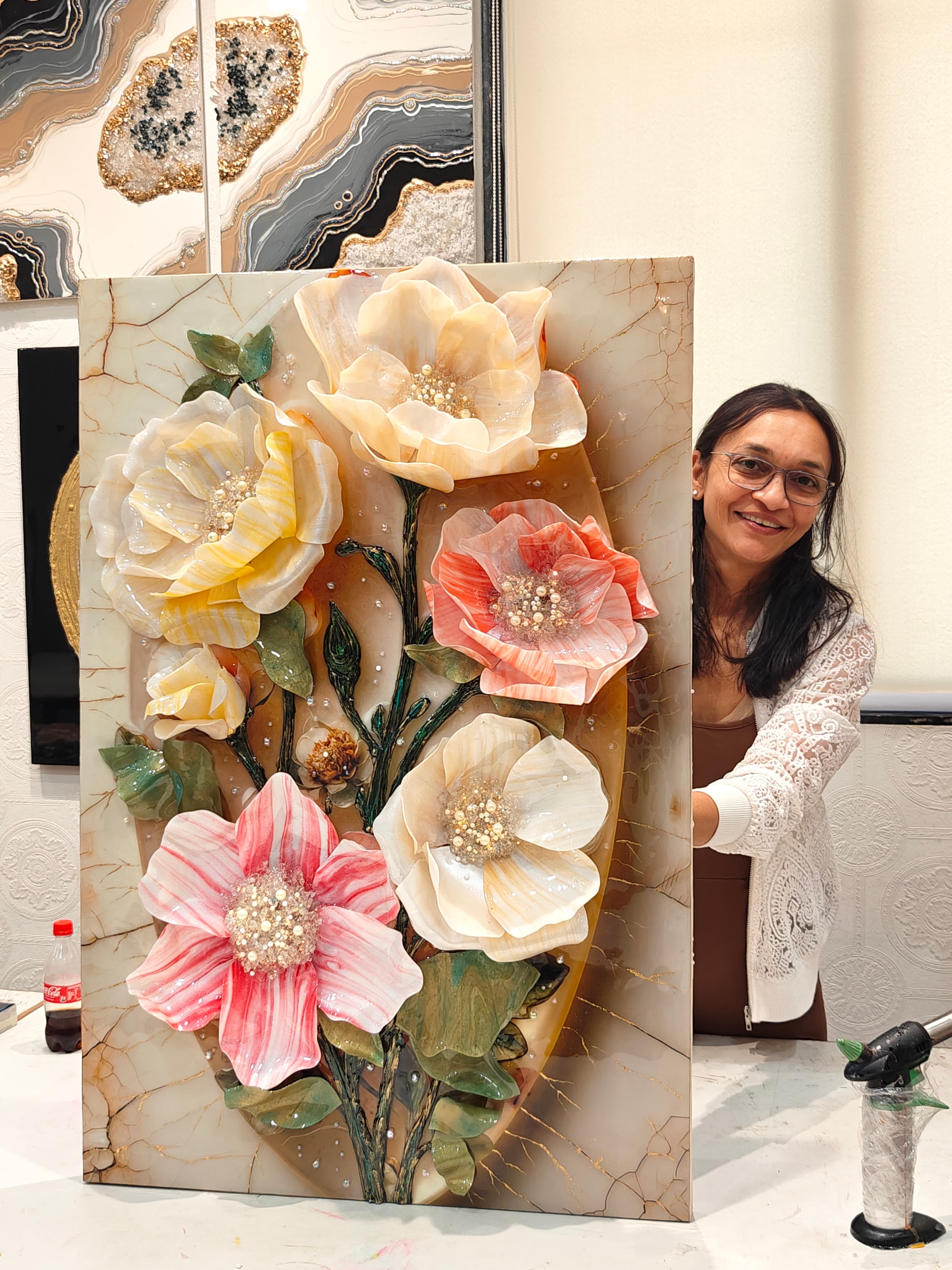 Kaki’s handmade art
